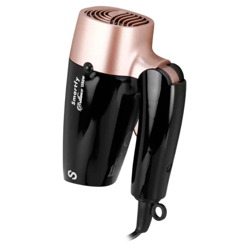 Secador de Cabello Smartfy Brilliance SM11 1250W 2V - Black/Rose Gold