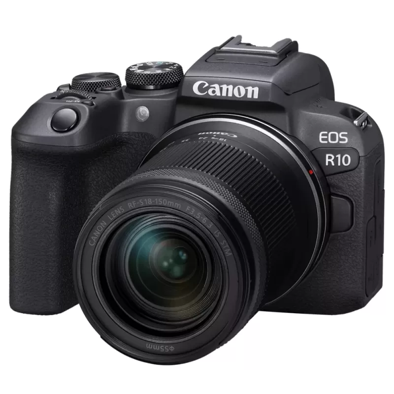Cámara Digital Canon EOS R10 RF-S 18-150mm F3.5-6.3 IS STM Kit - Black