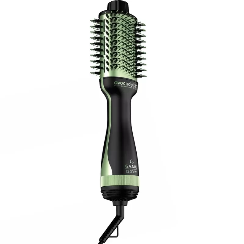 Cepillo Secador Gama Avocado Power Brush 3D 1300W 2V - Black/Green Cepillo Secador Gama Avocado Power Brush 3D 1300W 2V - Black/Green