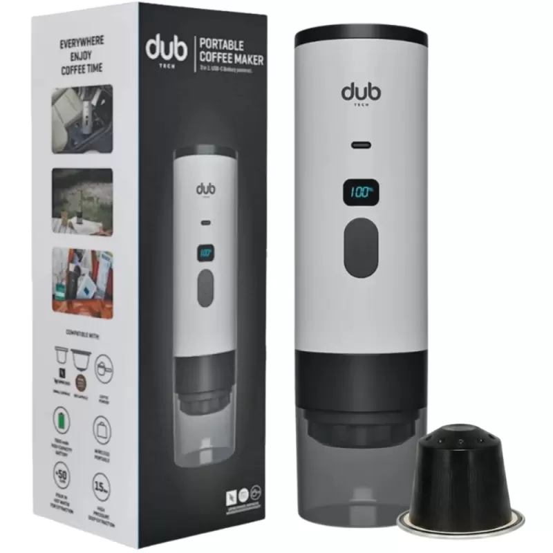 Cafetera Portátil Dub DBCM 3 en 1 USB-C - White