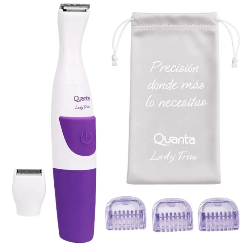 Depiladora Quanta Lady Trim Bikini QTDB21 2 en 1 -...