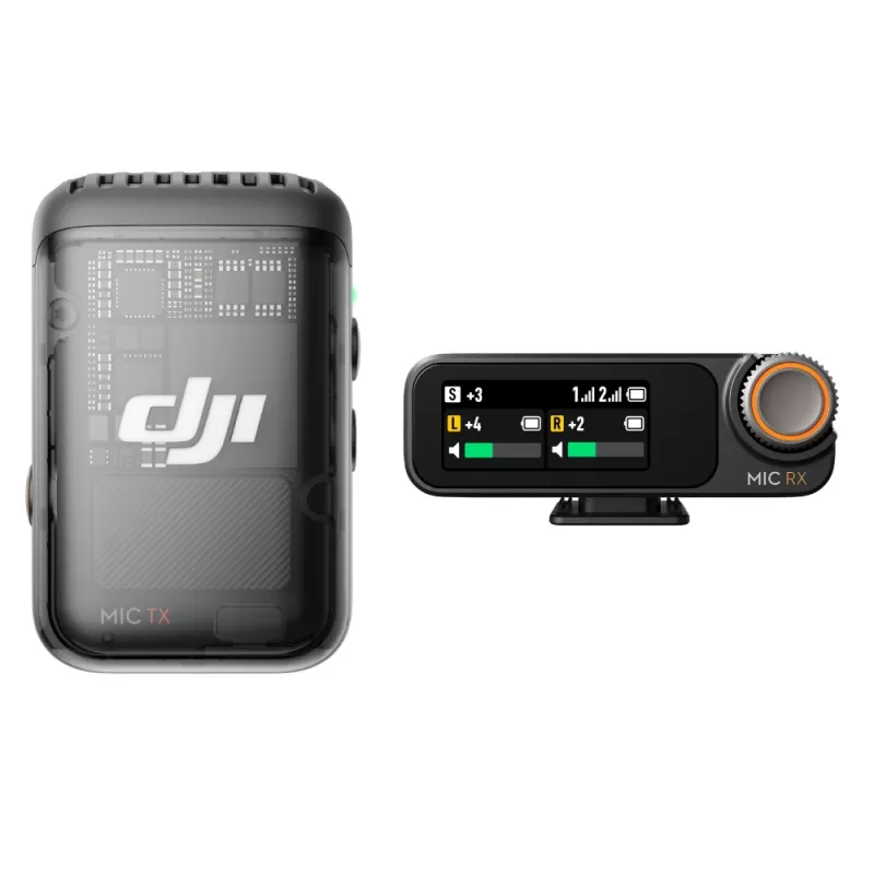 Micrófono Wireless DJI Mic 2 (1 TX + 1 RX) (FCC) - Black