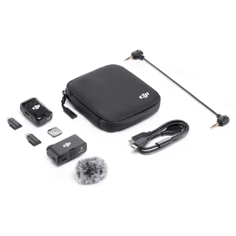 Micrófono Wireless DJI Mic 2 (1 TX + 1 RX) (FCC) - Black