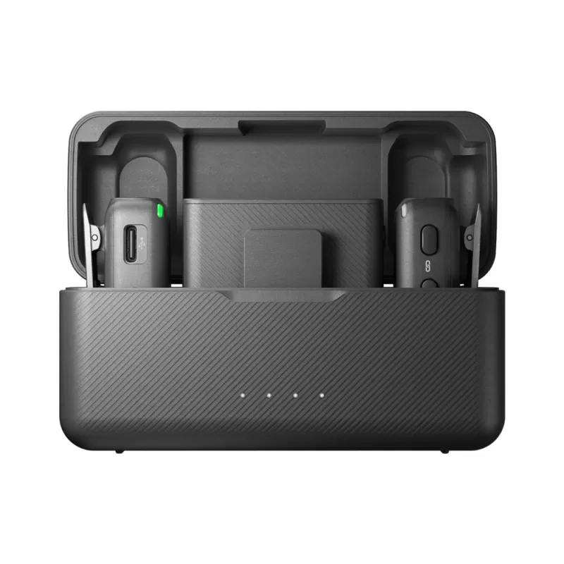 Micrófono Wireless DJI Mic 2 (2 TX + 1 RX + Charging Case) (FCC) - Black Micrófono Wireless DJI Mic 2 (2 TX + 1 RX + Charging Case) (FCC) - Black