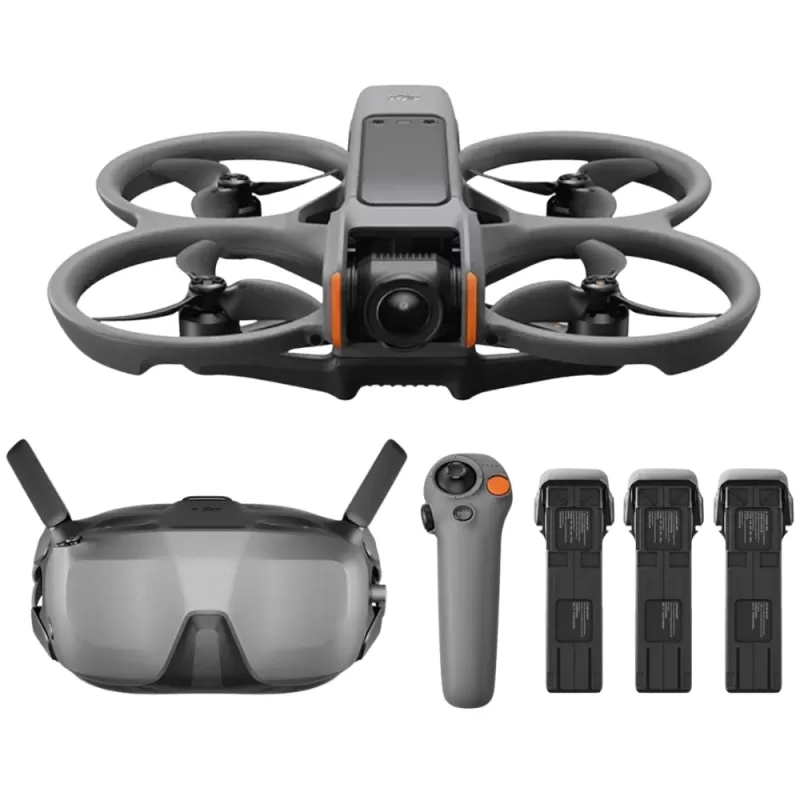 Drone DJI Avata 2 Fly Smart Combo (Tres Baterías)