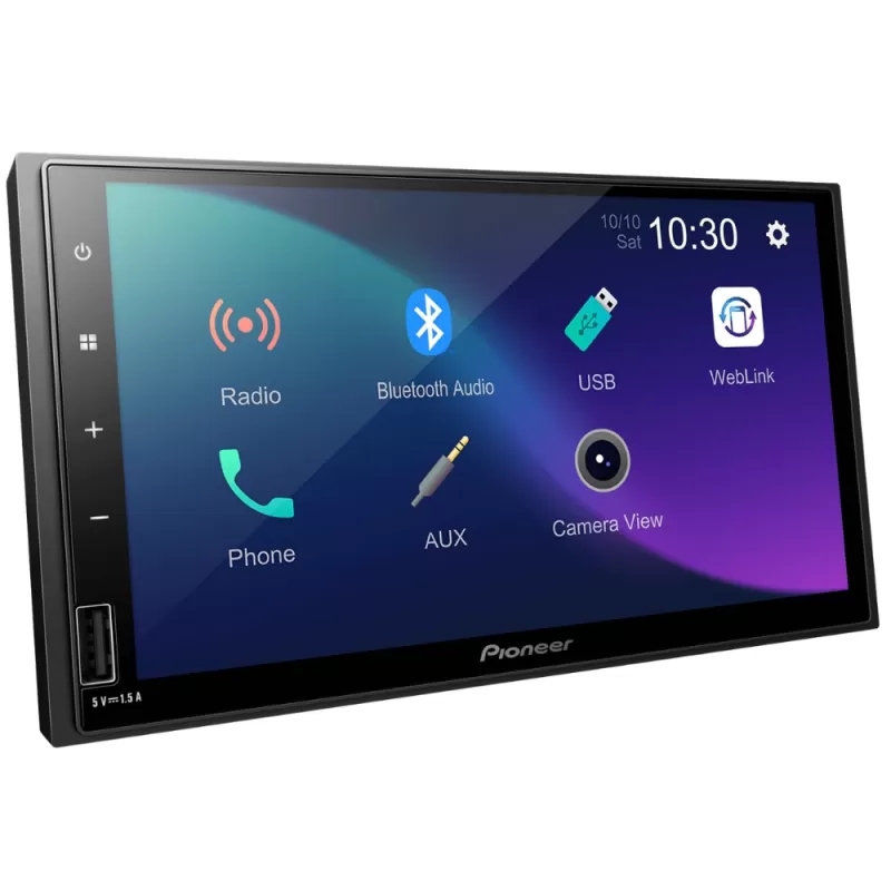Reproductor Multimedia Pioneer DMH-A375BT 7" Touch USB Bluetooth - Black
