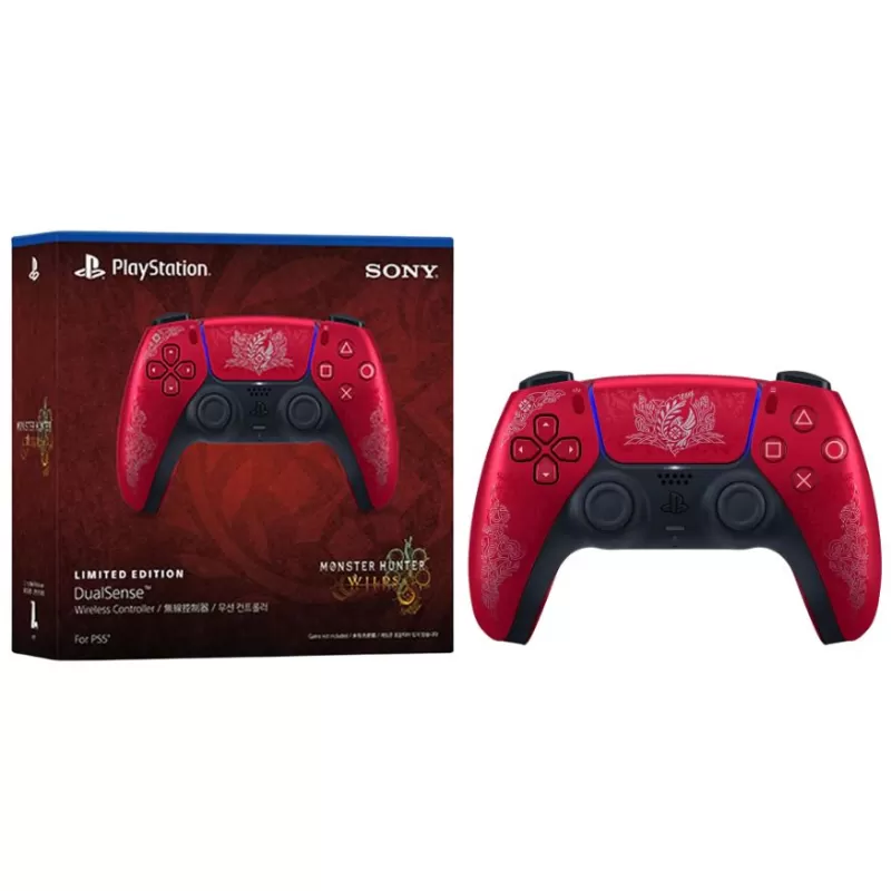 Control Sony Dualsense para PlayStation 5 CFI-ZCT1J - Monster Hunter Wilds Limited Edition (Japonés)