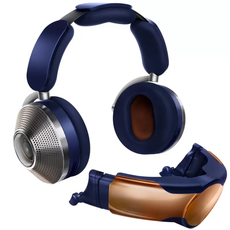 Auricular Dyson Zone Absolute+ WP01 Air Purifying Wireless - Prussian Blue/Bright Copper