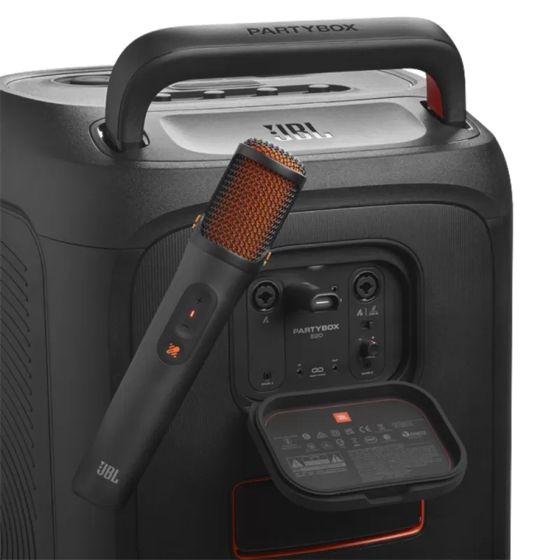 Micrófono JBL Easysing Mics - Black (2 Unidades)