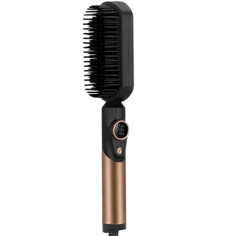 Cepillo Alisador Enzo EN-4002 65W 2V - Black