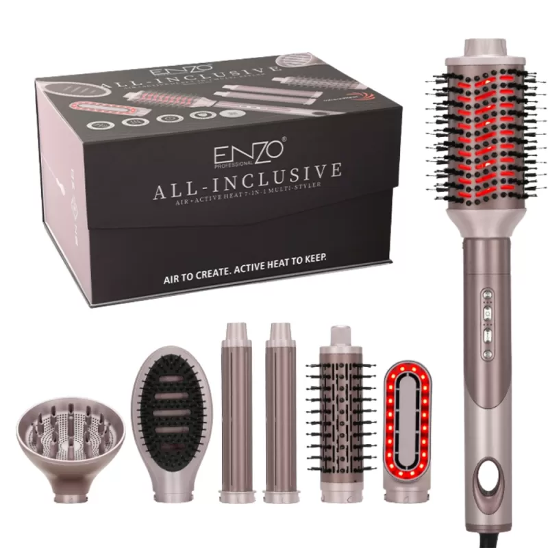 Secador Multiestilizador Enzo All-Inclusive EN-507...