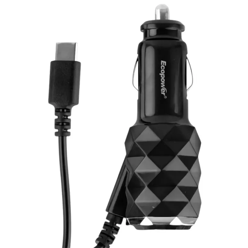Cargador Vehicular Ecopower EP-7035 USB-A - Black