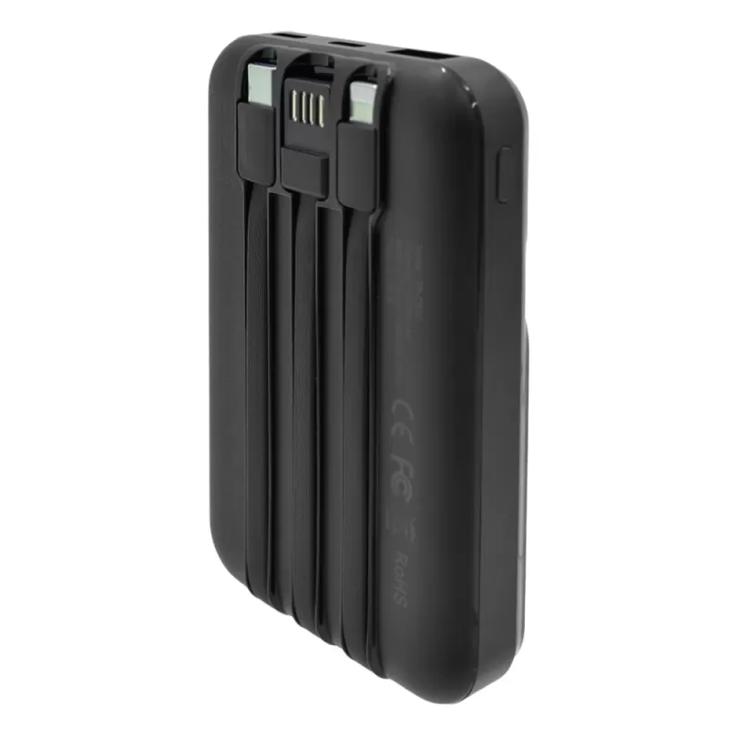 Cargador Portátil Ecopower EP-C809 10.000mAh 22.5W - Black