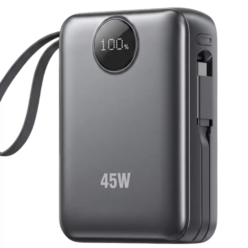 Cargador Portátil Ecopower EP-C822 12.000mAh 45W - Black