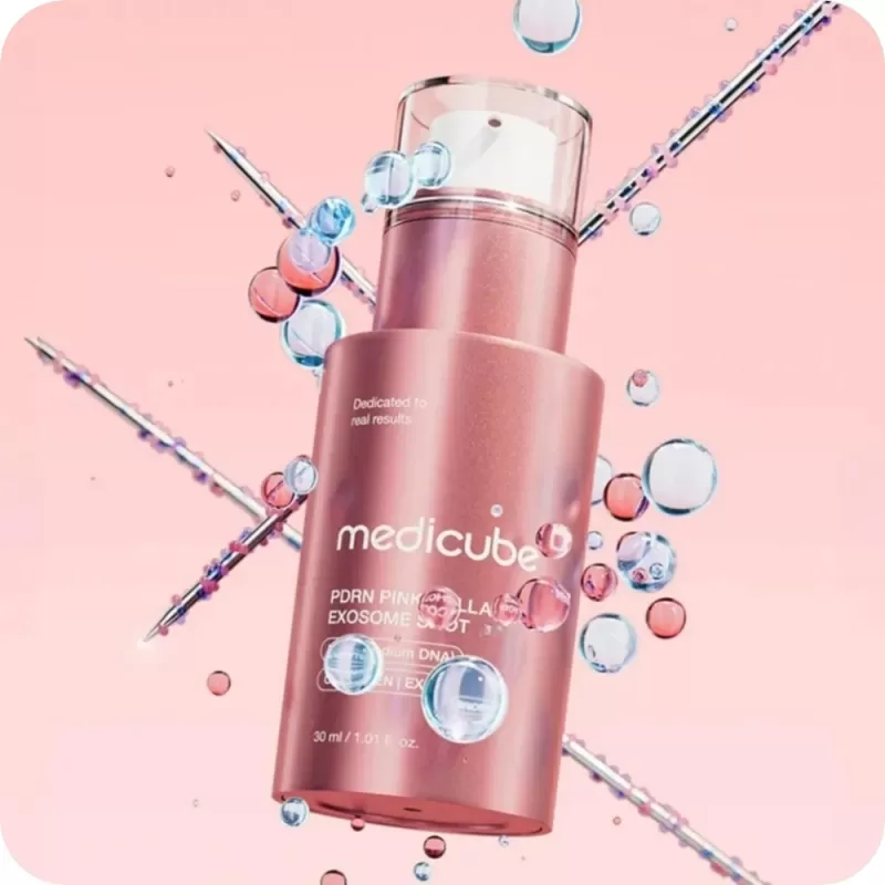 Sérum Facial Medicube PDRN Pink Collagen Exosome Shot 2000 - 30mL