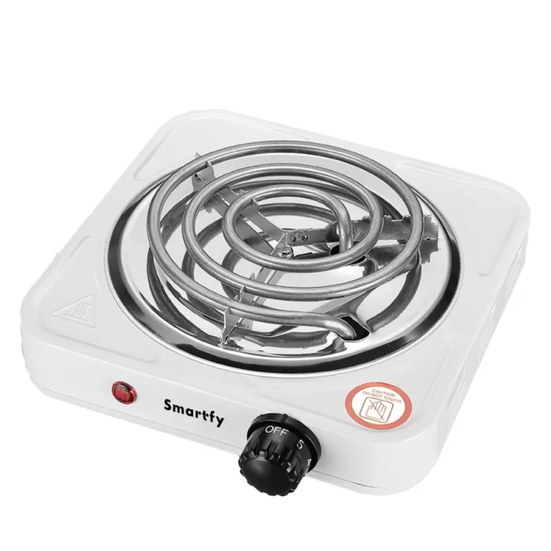 Cocina Eléctrica Smartfy FG01W 1000W 110V 1 Hornalla - White