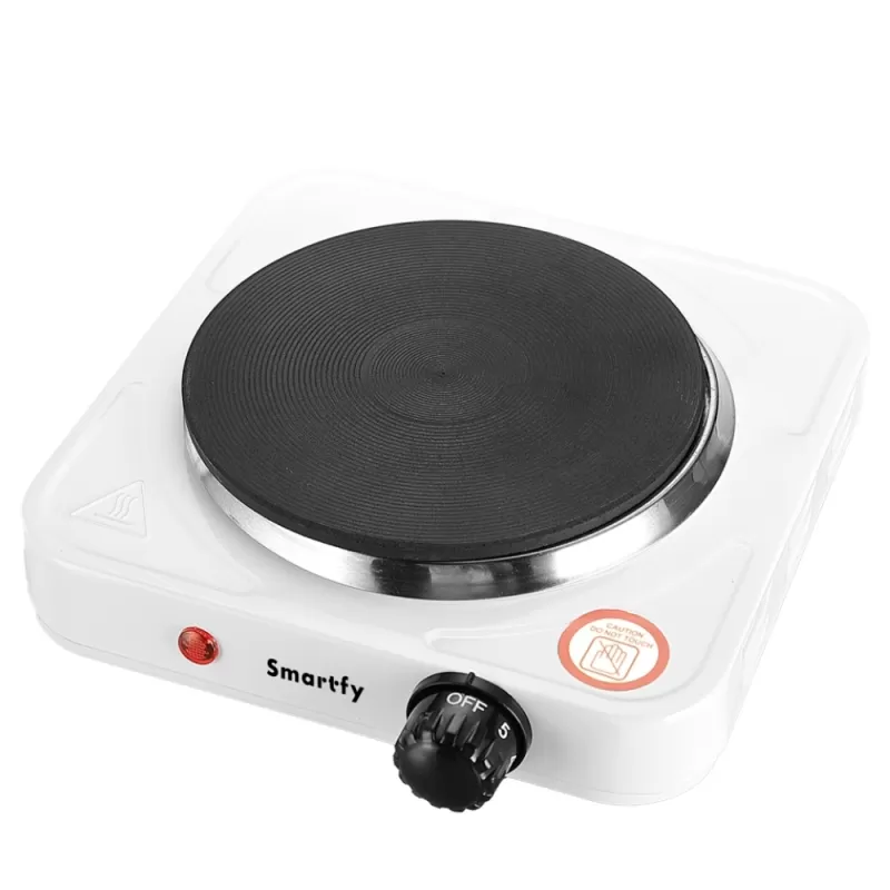 Cocina Eléctrica Smartfy FG02W 1000W 220V 1 Hornalla - White