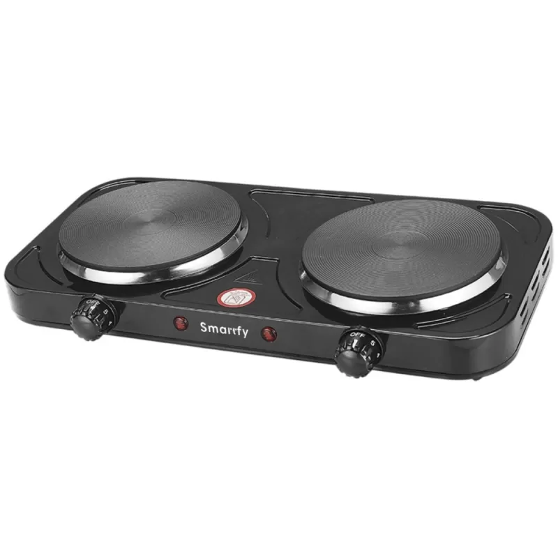 Cocina Eléctrica Smartfy FG04B 2000W 110V 2 Horna...