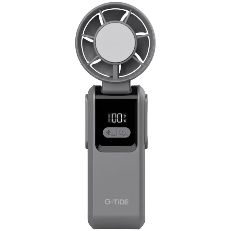 Mini Ventilador Portátil G-Tide FH02 4.400mAh - Gray