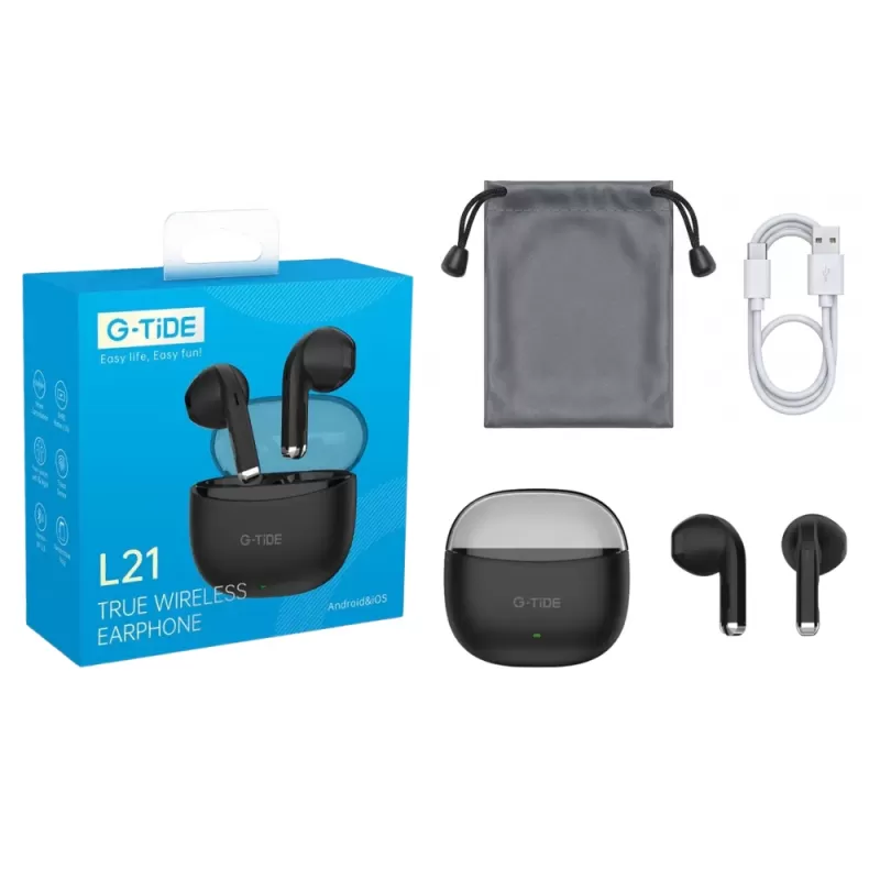 Auricular G-Tide L21 Bluetooth - Black