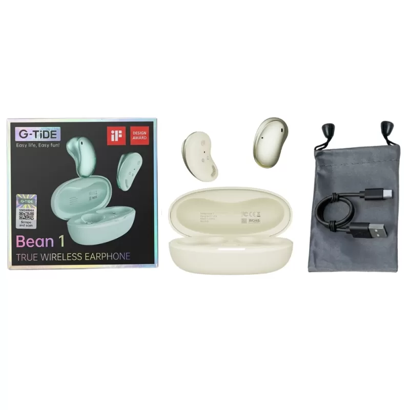 Auricular G-Tide Bean 1 Bluetooth - Beige
