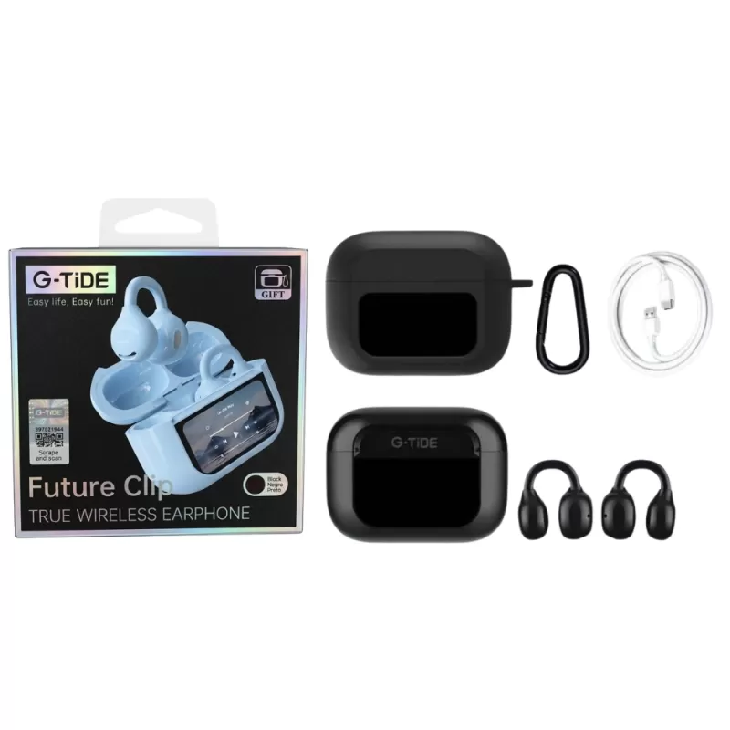 Auricular G-Tide Future Clip Bluetooth - Black