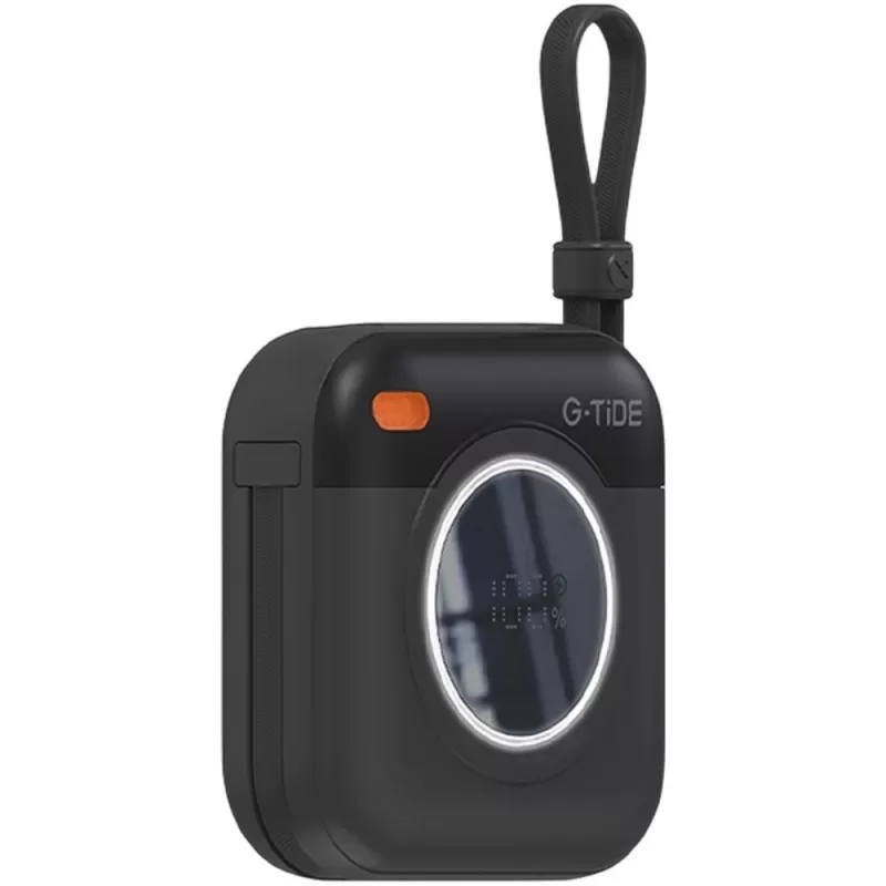 Cargador Portátil Wireless G-Tide Multi X1 10.000mAh USB-C/Lightning - Black