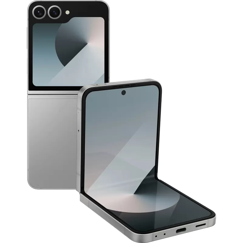 Smartphone Samsung Galaxy Z Flip6 SM-F741B DS 5G 6.7" 12/256GB - Silver Shadow (Homologado)