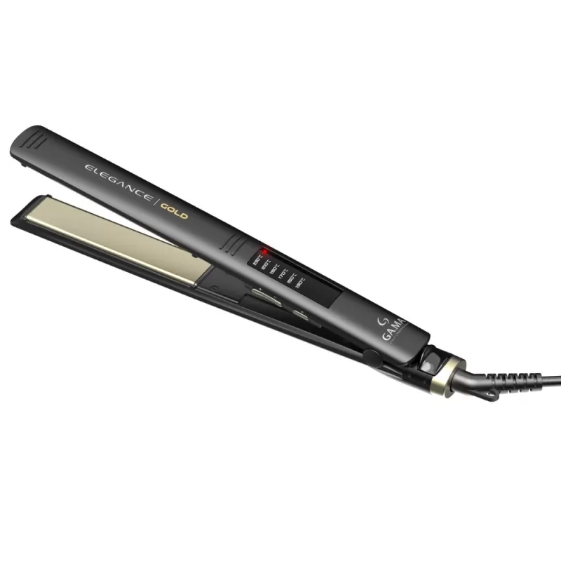 Alisador Gama Elegance LED Gold 230°C 2V - Black