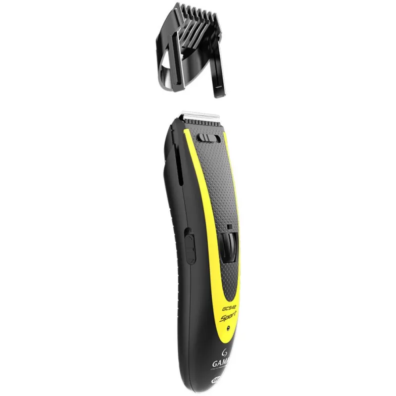 Cortador de Pelo Gama GC542 Sport - Black/Yellow