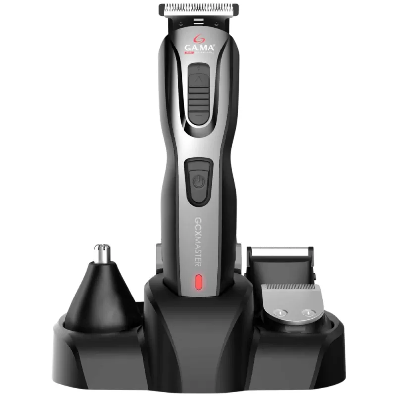 Cortador de Pelo Gama GCX Master 2V - Black/Silver Cortador de Pelo Gama GCX Master 2V - Black/Silver