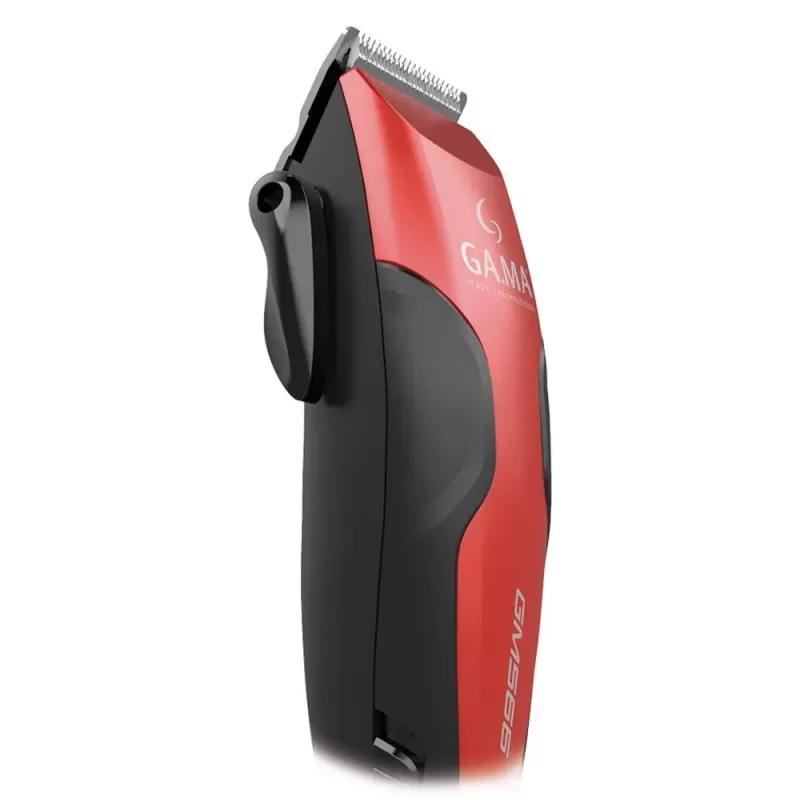 Cortador de Pelo Gama GM566 Magnetic Clipper 220V - Black/Red (13 Piezas)