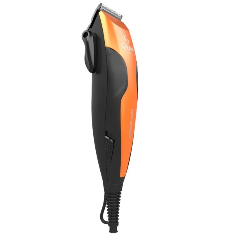 Cortador de Pelo Gama GM566 Magnetic Clipper 220V - Black/Orange (24 Piezas)