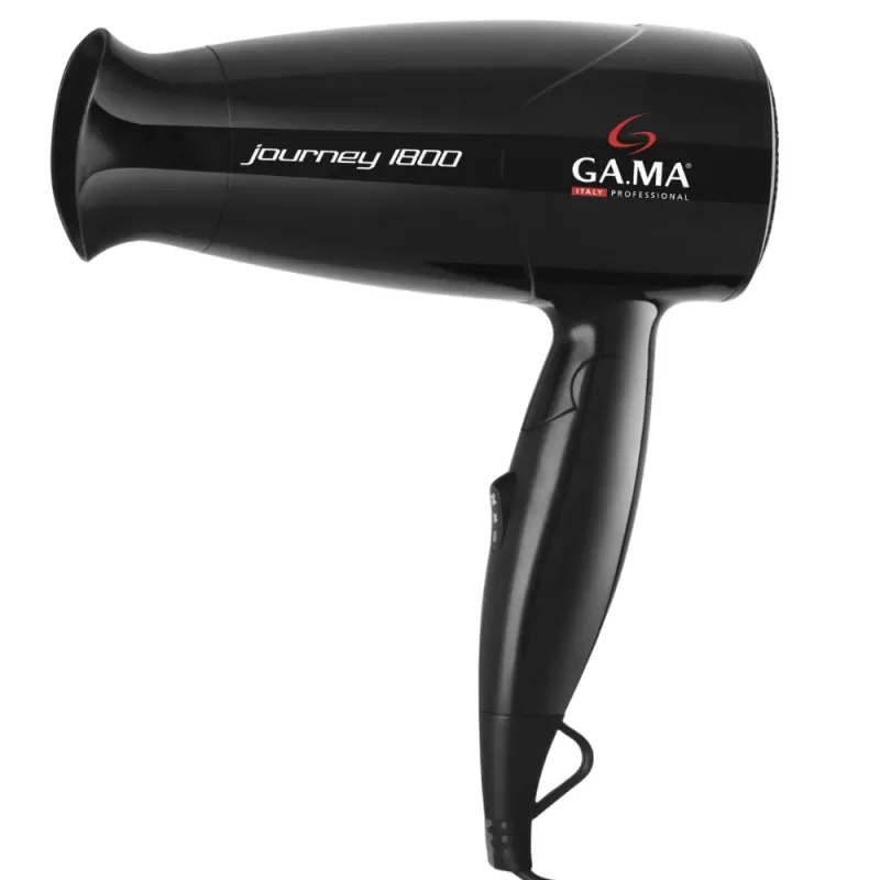 Secador Gama Travel Journey 1800W 2V - Black