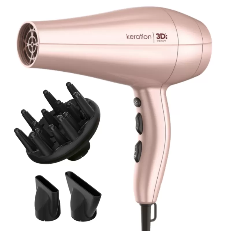 Secador Gama Diva Keration 3D 2300W 220V - Rose Gold