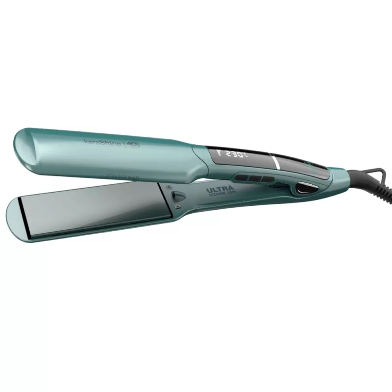 Alisador Gama X Wide Digital KeraShine 4D 230°C 2V - Teal