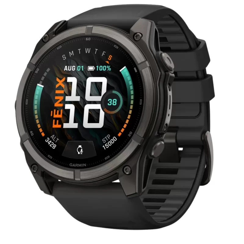 Reloj GPS Garmin Fenix 9 51mm - Carbon Gray/Black ...
