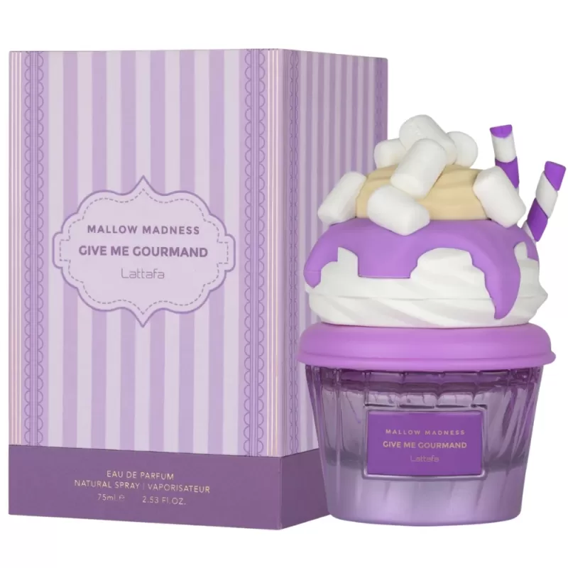 Perfume Lattafa Give Me Gourmand Mallow Madness  EDP Femenino - 75mL