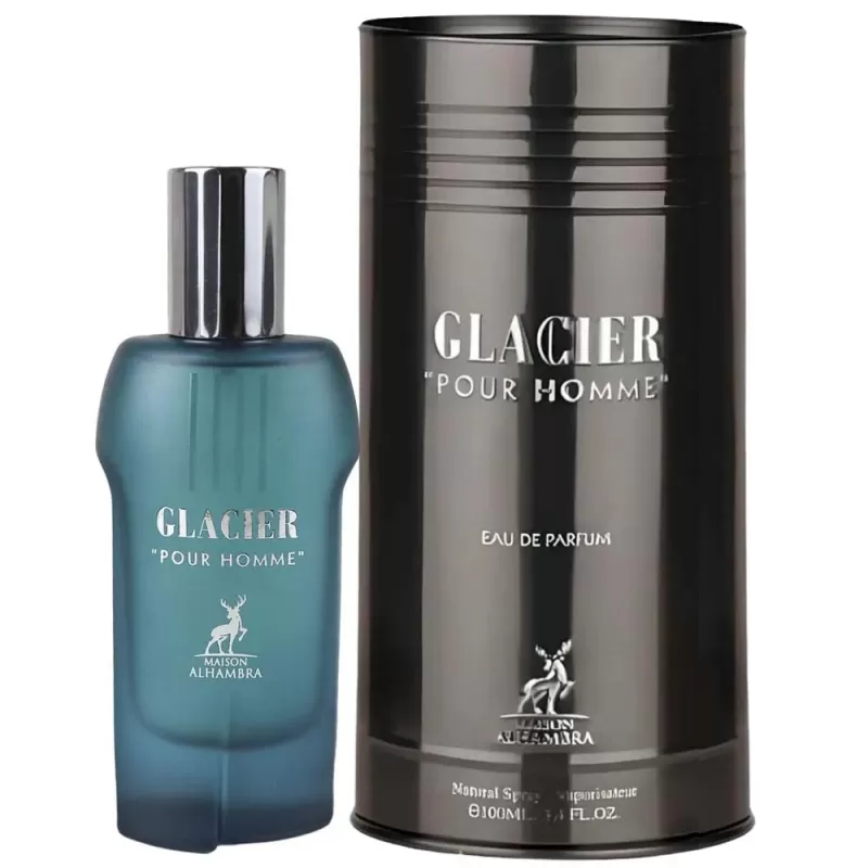 Perfume Maison Alhambra Glacier Pour Homme EDP Masculino - 100mL