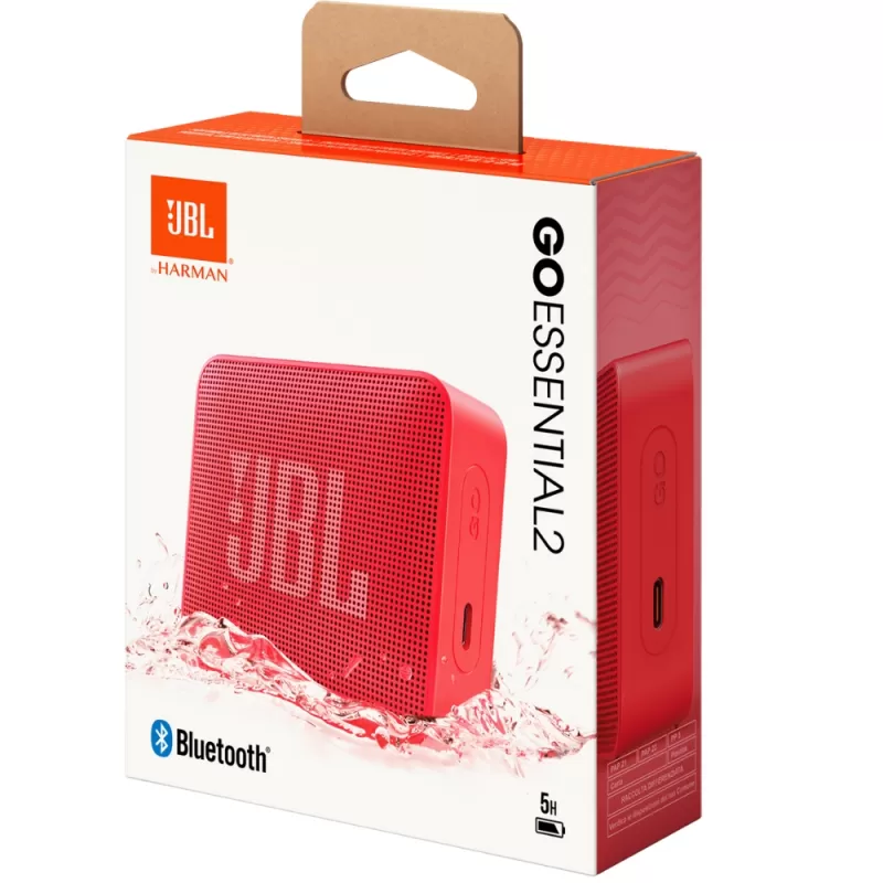 Speaker JBL Go Essential 2 Bluetooth - Red