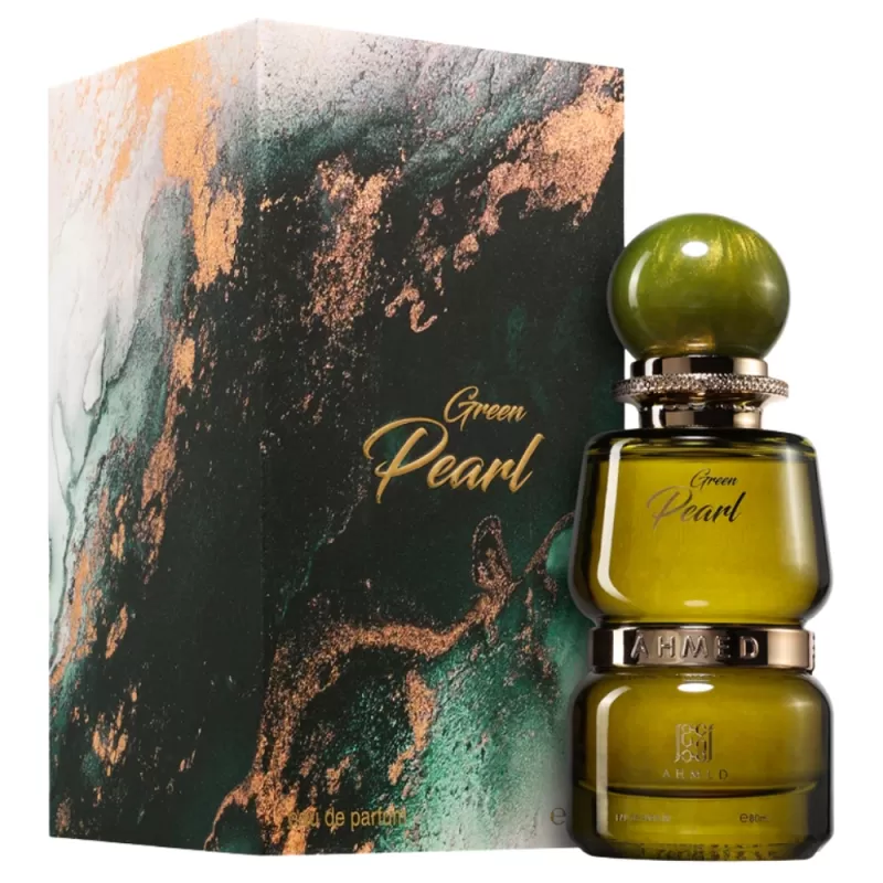 Perfume Ahmed Al Maghribi Green Pearl EDP Unisex - 80mL