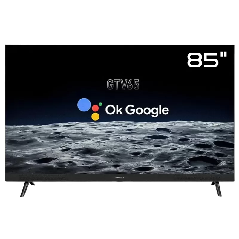 Smart TV QLED Smartfy 85" GTV85 4K Ultra HD c...