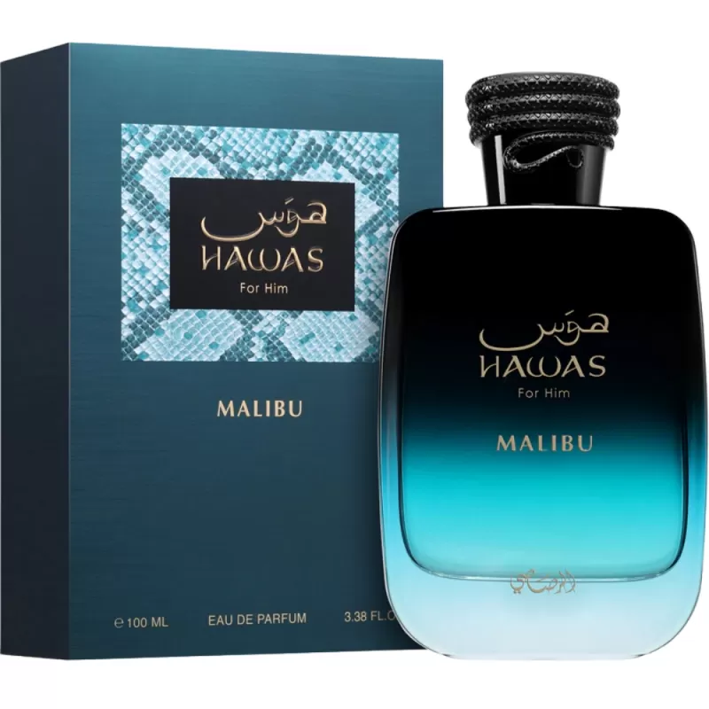 Perfume Rasasi Hawas Malibu EDP Unisex - 100mL