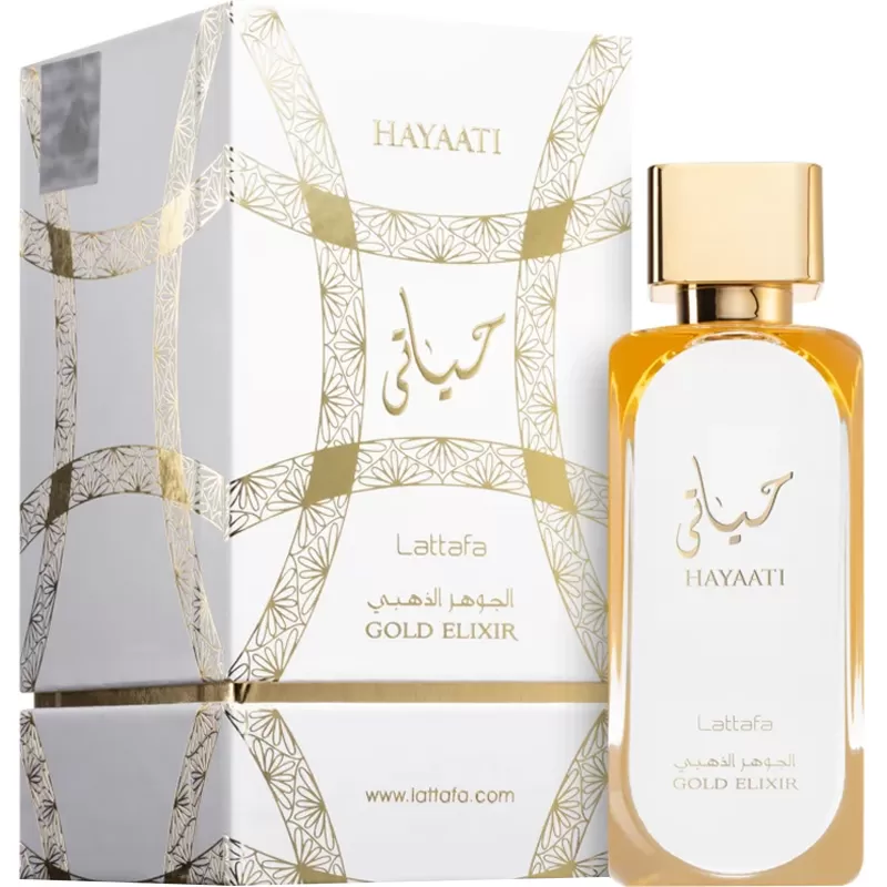 Perfume Lattafa Hayaati Gold Elixir EDP Unisex - 100mL