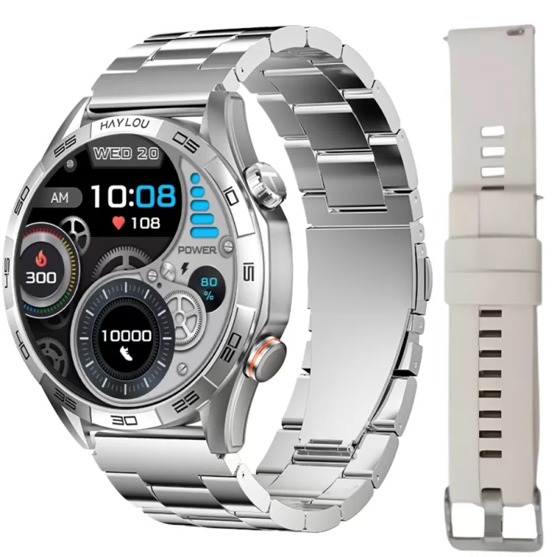Reloj Smart Haylou Solar 5 HF004 - Silver