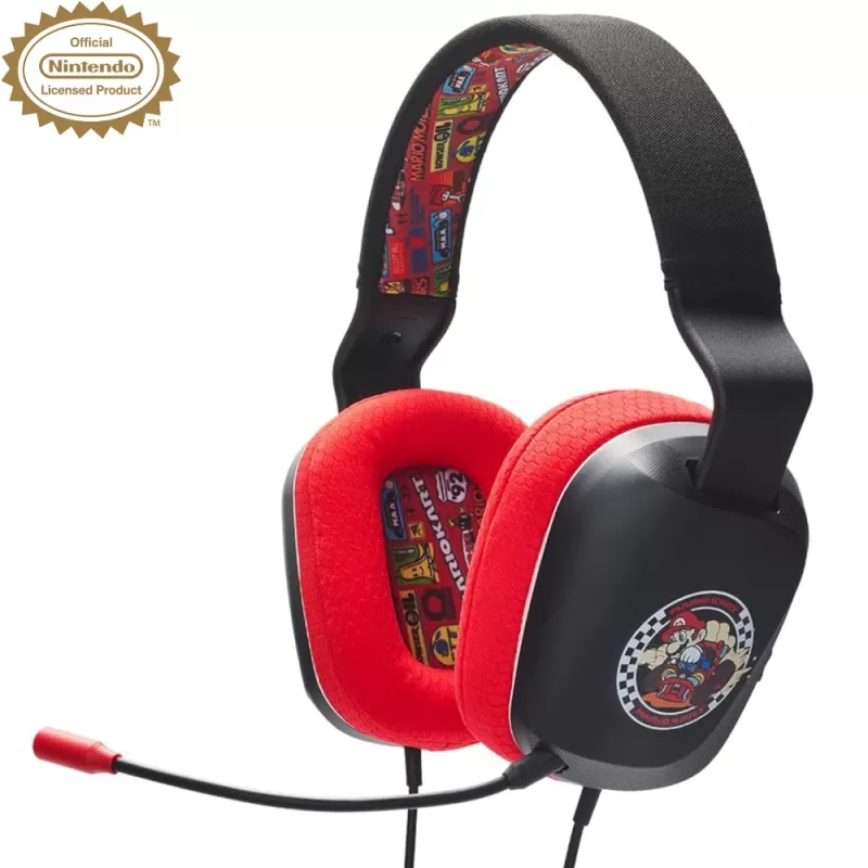 Auricular PowerA para Nintendo Switch - Mario Kart Rivals (NSHS0398-01)