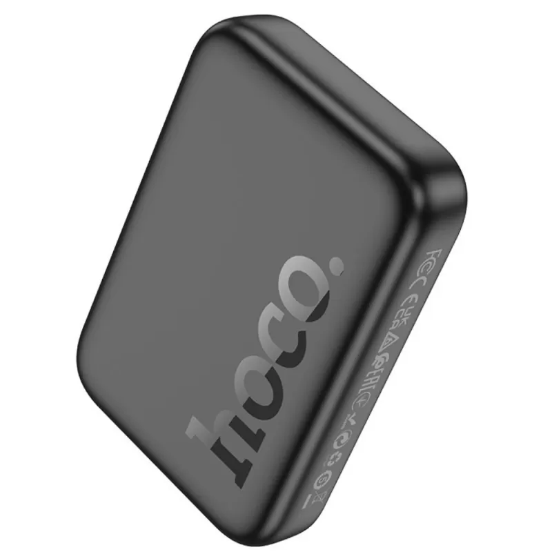 Cargador Portátil Wireless Hoco Palm Power Bank J117A 10.000mAh - Black