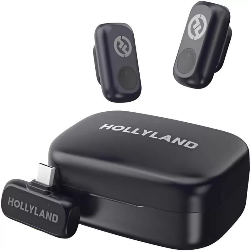 Micrófono Wireless Hollyland Lark A1 Duo USB-C - ...