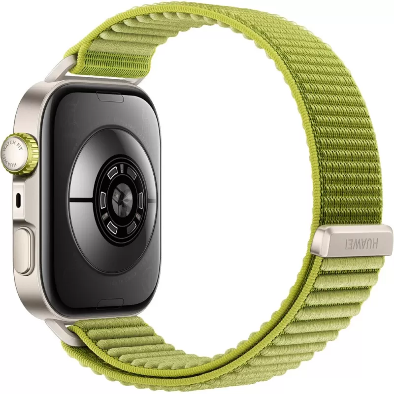 Reloj Smart Huawei Watch Fit 4 Pro SYA-B29 - Titanium/Green Nylon