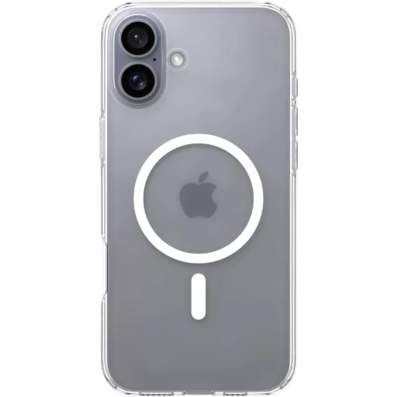 Capa Spigen iPhone 16+ ACS08392 Cristal Flex - Clear